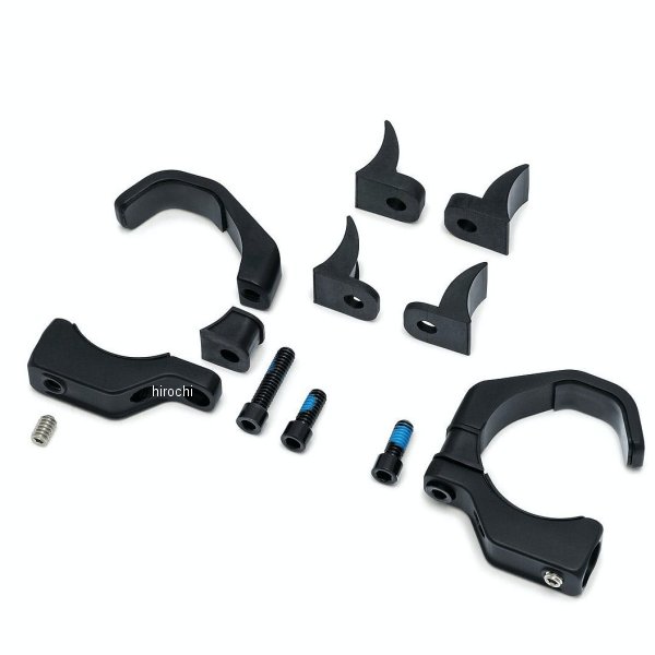 Kuryakyn PIPE WRENCH フォークマウント ウインカークランプ 黒