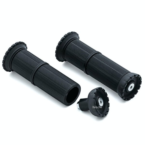 Kuryakyn RIOTグリップ 1インチバー用ユニバーサル 黒