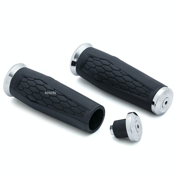 Kuryakyn HEX ユニバーサルグリップ クローム 1インチ