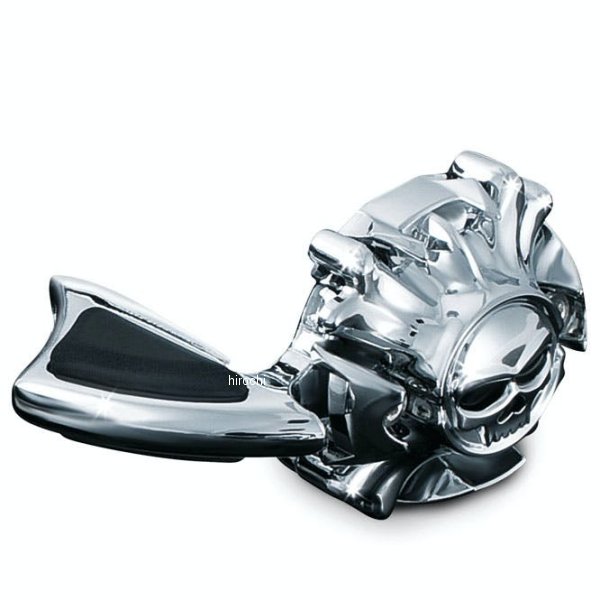 Kuryakyn ゾンビグリップ用 スロットルボス クローム