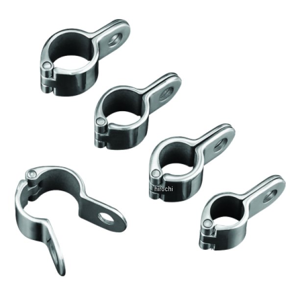 1-1/4インチ(32mm) マグナム クイック クランプ エンジンガード用(単品) クローム