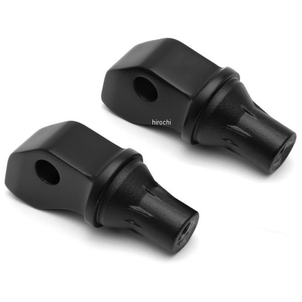 Kuryakyn テーパー ペグ アダプター 黒 つや消し