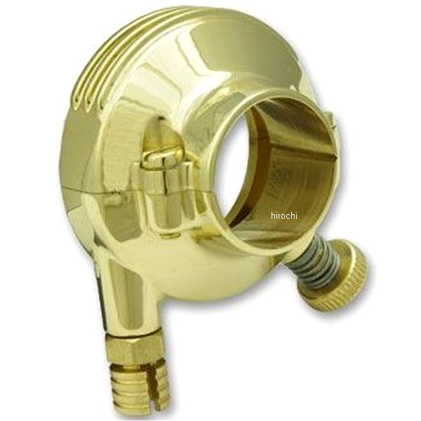 K-Tech スロットルハウジング ブラスポリッシュ