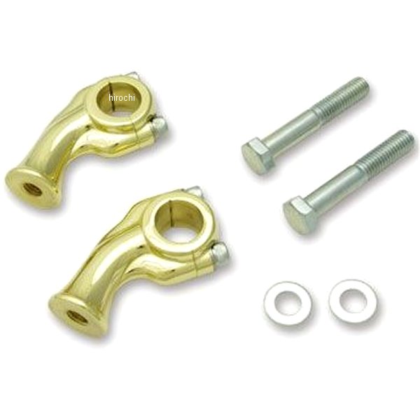 K-Tech 2.5インチプルバックライザー ブラス