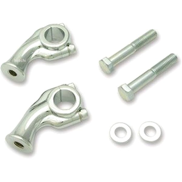 K-Tech 2.5インチプルバックライザー クローム