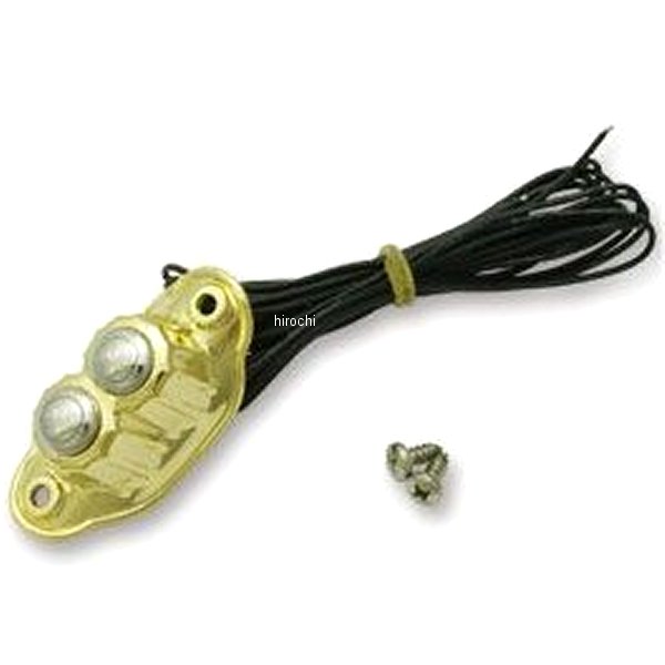 K-Tech 2ボタンスイッチハウジング ブラス