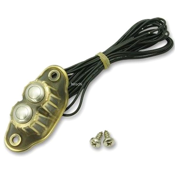 K-Tech 2ボタンスイッチハウジング ブラスRaw