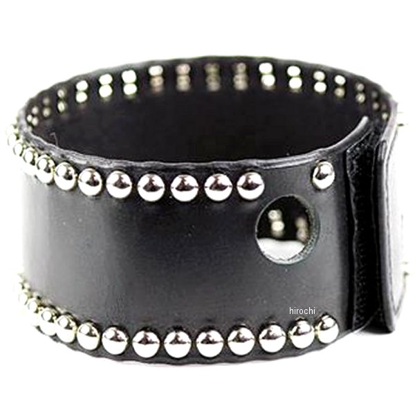 レザー メーターカバー スタッズSILVER 80φSMITHスタイルメーター対応