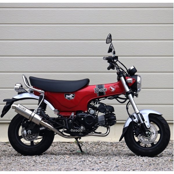 フルエキゾースト ダウンタイプ ショートオーバル JMCA認証 22年以降 ダックス125 ステンレス