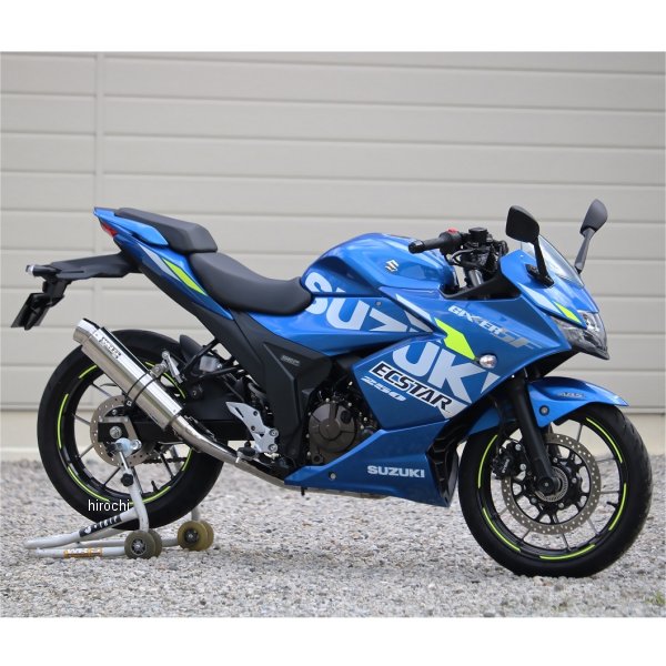 フルエキゾースト ラウンド JMCA認証 20年-22年 ジクサーSF250 ステンレス