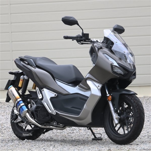 フルエキゾースト SS-OVAL JMCA認証 20年以降 ADV150 焼き色チタン