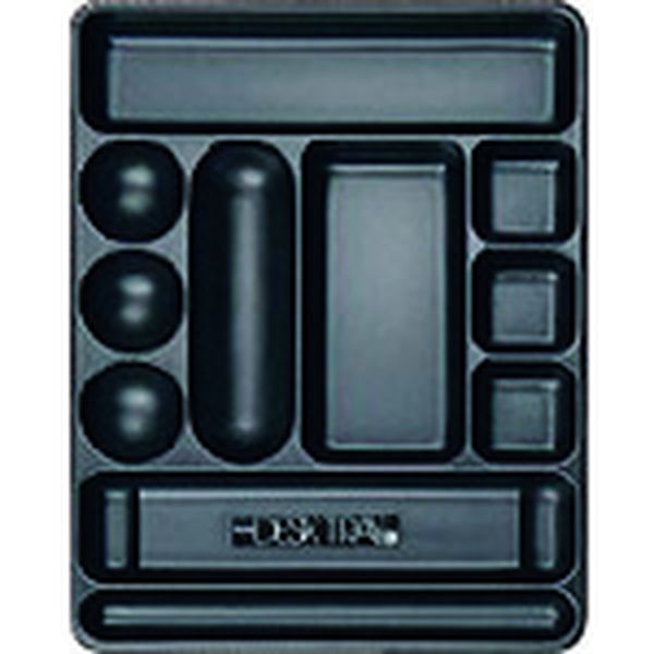 BK 196-2758  63809)デスクトレー  ブラック