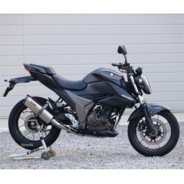 フルエキゾースト SS-OVAL JMCA認証 20年-22年 ジクサー250 ステンレス