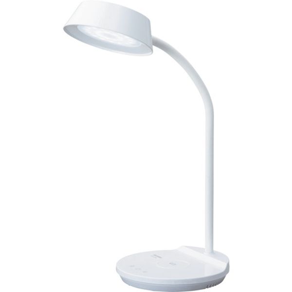 LDLQFDLW 363-2454 537198 LEDデスクライトQi充電シリーズ 平置きタイプ 調光・調色 ホワイト