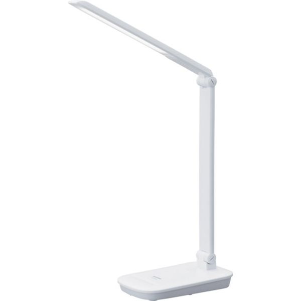 LDLQFDW 363-2489 537196 LEDデスクライト Qi充電シリーズ 平置きタイプ 調光 ホワイト