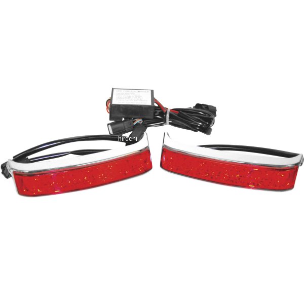 LEDライト スティレット サドルバッグ クローム