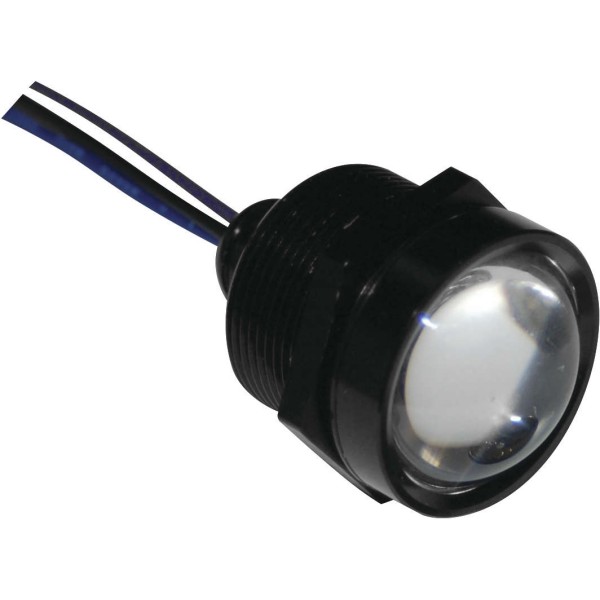 ロイヤルフラッシュLED 1インチ 黒/赤/アンバー 6個入り