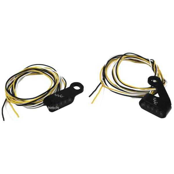 レトリックライティング LETRIC LIGHTINGMINI ミラーマウントターンシグナル 黒