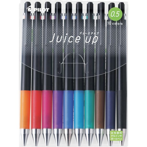 LJP200S510C 385-4497 ゲルインキボールペン ジュースアップ0.5 10色セット