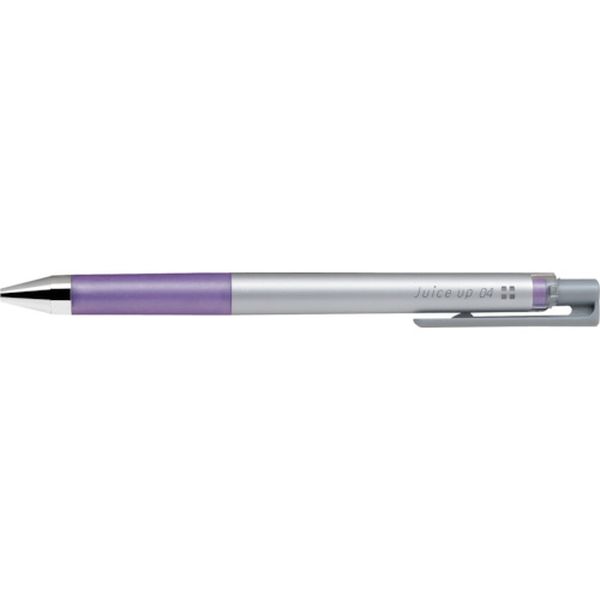 LJP20S4MV 385-4440 ゲルインキボールペン ジュースアップ0.4 メタリックバイオレット