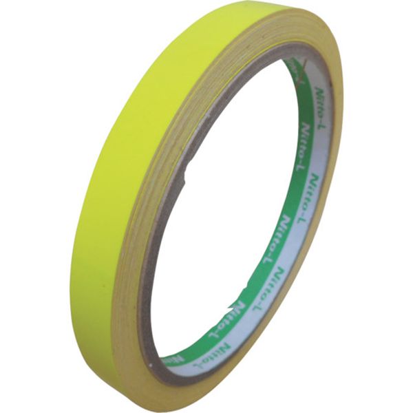 蛍光テープ 10mmX5m レモン