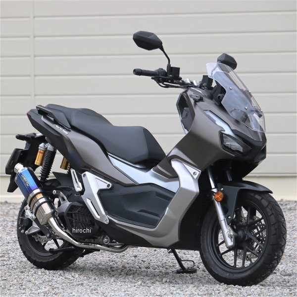 フルエキゾースト ST-OVAL JMCA認証 20年以降 ADV150 焼き色チタン