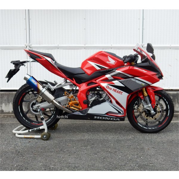 フルエキゾースト ラウンド JMCA認証 17年-19年 CBR250RR ステンレス/チタン