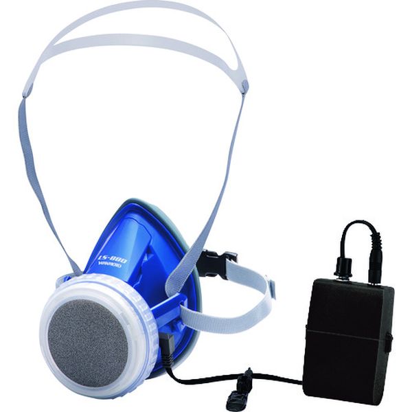 吸気補助具付き防じんマスク