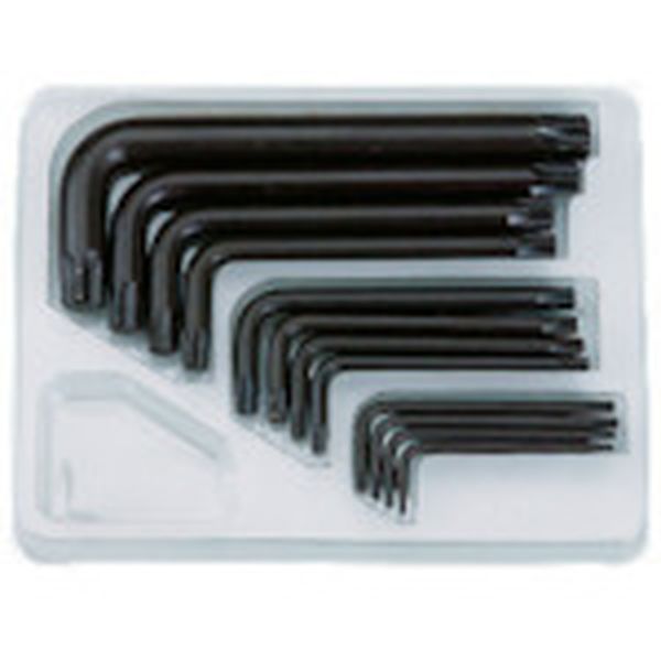 T型トルクスLハンドルレンチセット［12コ組］