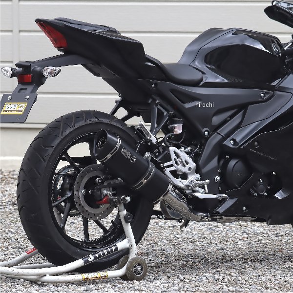 SS-OVAL フルエキゾースト MT-125 F-BLACK チタン