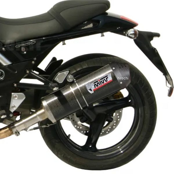 スリップオンマフラー OVAL 06年-11年 モトグッチ GRISO1100 カーボンキャップ