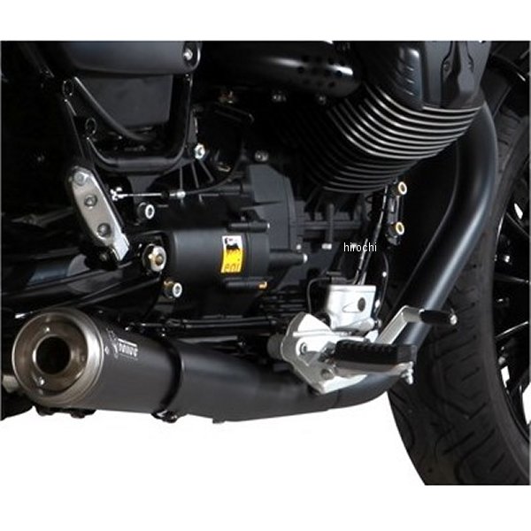 ダブルスリップオンマフラー GHIBLI S BLACK 16年-22年 V9 ローマー ブラックステンレス