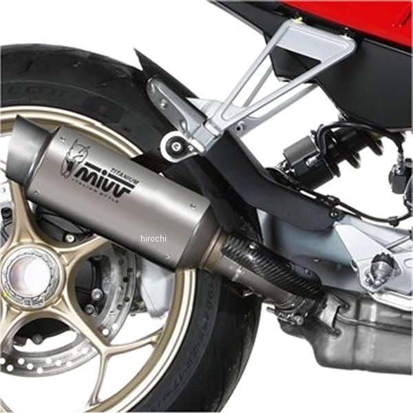 スリップオンマフラー GP PRP 22年-24年 V100 マンデッロ チタン