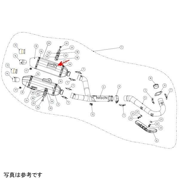 リペアサイレンサー Q-TYPE 左側
