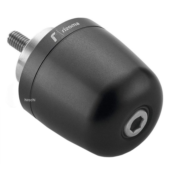 ハンドルバーエンド 1個入り 汎用 黒