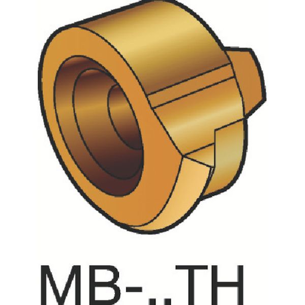 コロカットMB 小型旋盤用端面溝入れチップ 1025 10個入り