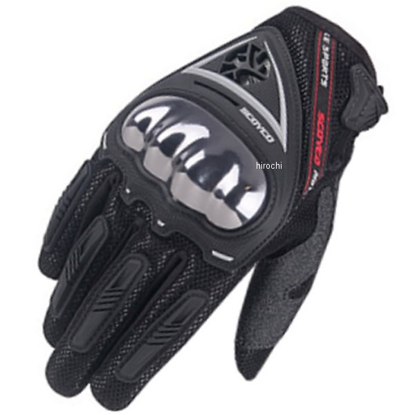 タッチメッシュグローブ 黒