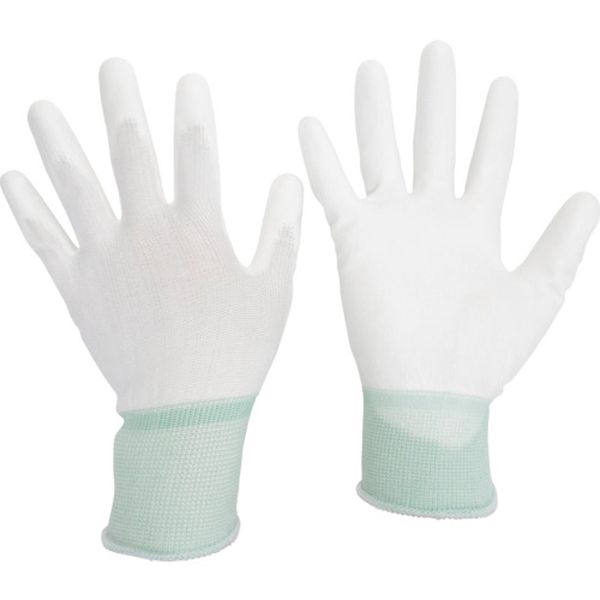 検査・組立用手袋 (手のひらコート)10双入 M