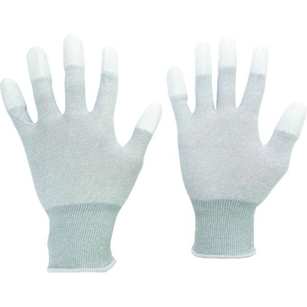 静電気拡散性手袋(指先コート)MCG-801N L 10双入