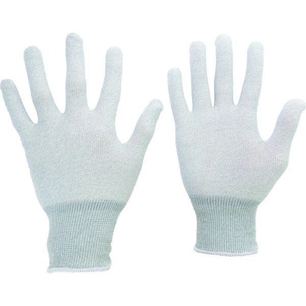 静電気拡散性手袋(ノンコート)MCG-802N L 10双入