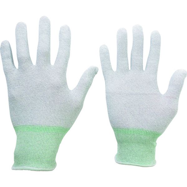 静電気拡散性手袋(ノンコート)MCG-802N M 10双入