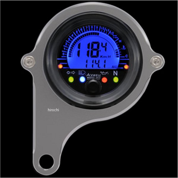 メーターステー Aタイプ ACEWELL MD052-353用 シルバー