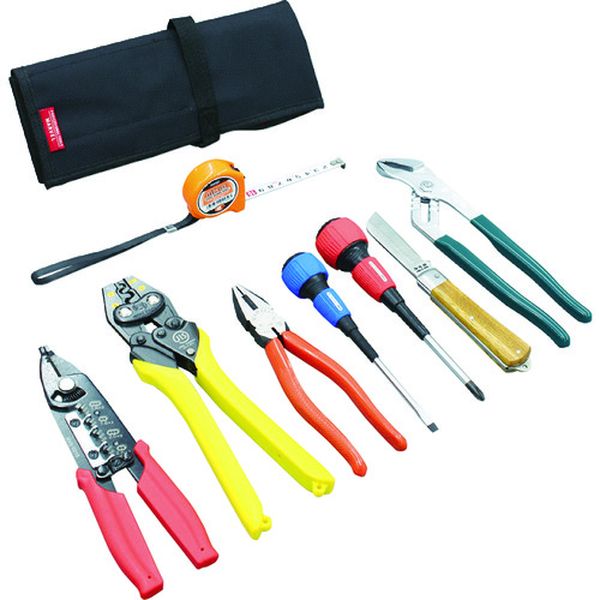 電気工事士技能試験工具7点セット＋VAストリッパー 巻き式タイプ