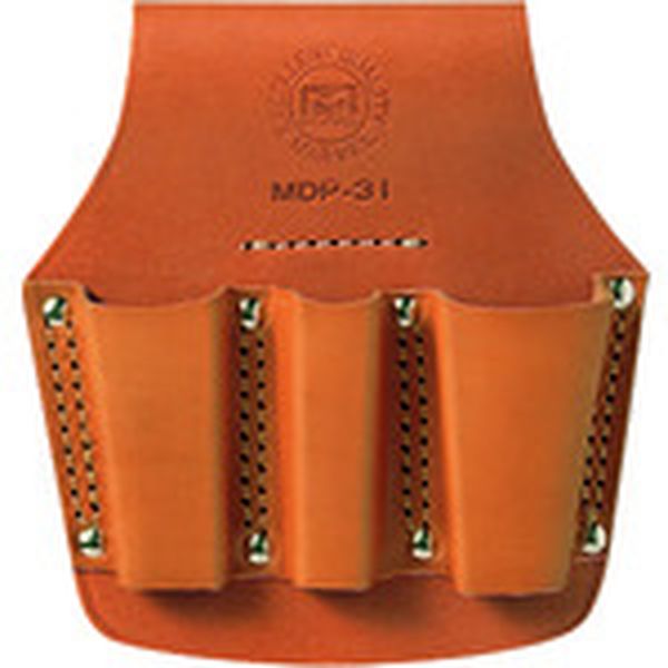 牛皮革製電工ポケット ペンチ差し