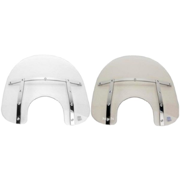 ウインドシールド ファット 15インチ高/ライト幅9インチ FLHR