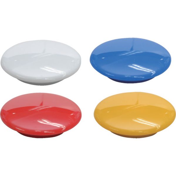 カラーボタン40Φ4P-色込