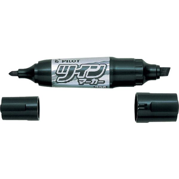 MFN15FBB  油性マーカー ツインマーカー 細・太 ブラック