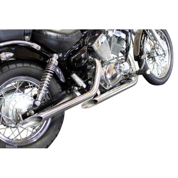 ステンレススラッシュカットマフラー 全年式 ビラーゴ250