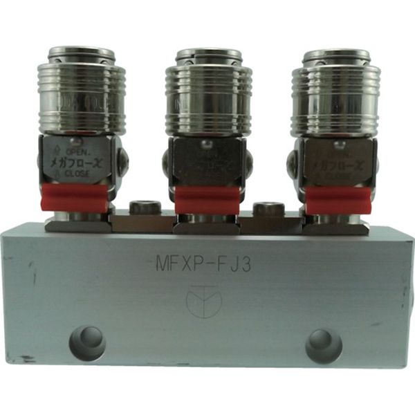 フリージョイントXパージ付 3分岐管