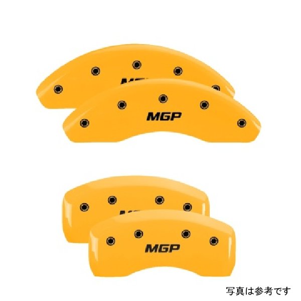 4 Caliper Covers Engraved Front & Rear  Yellow Finish Black Characters 2009 Scion tC